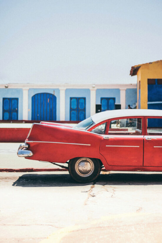 CARS OF CUBA FRAMED  N.6 Art Print | 30x40 | Art Print 30x40 cm