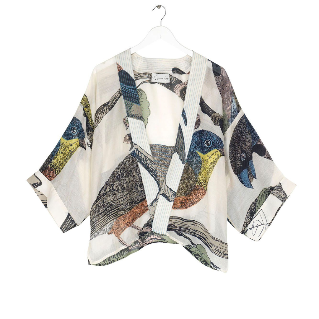 One Hundred Stars Kimono Bird Stone