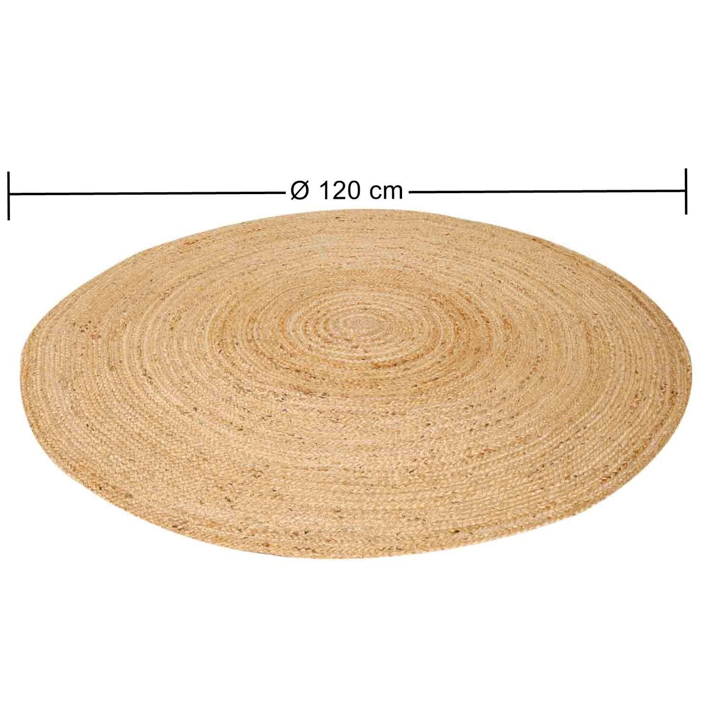 Tamani Round Jute Rug in 3 sizes
