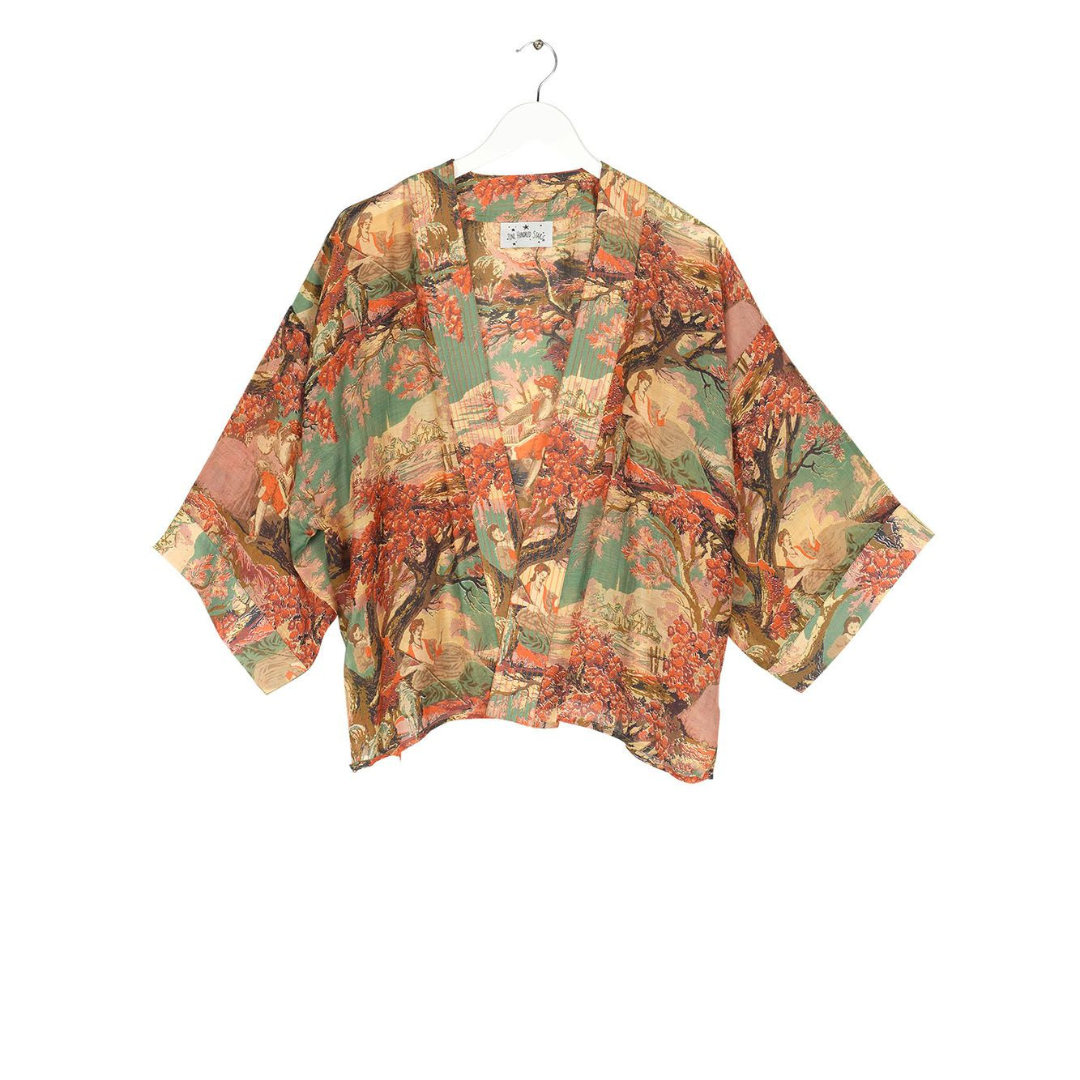 One Hundred Stars Kimono Country Toile