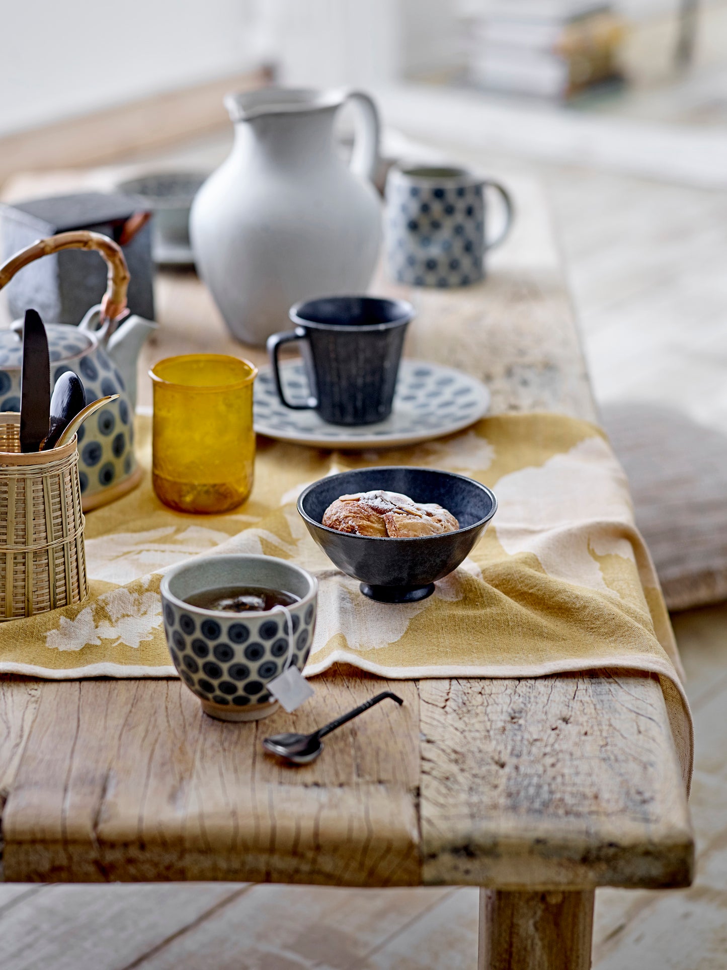 Tinni Mug, Blue, Stoneware