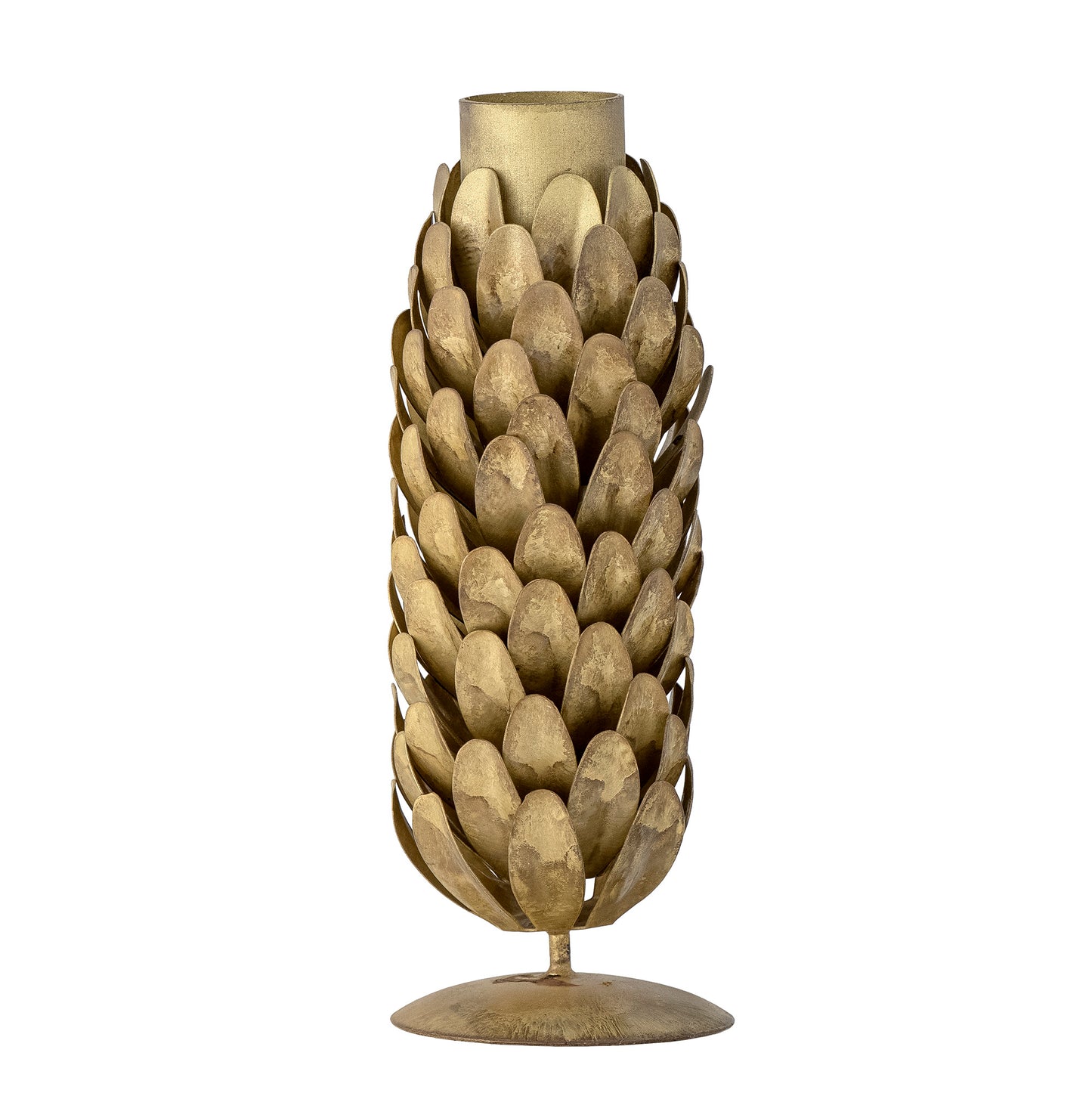 Candle holder brass - Geraldine - large