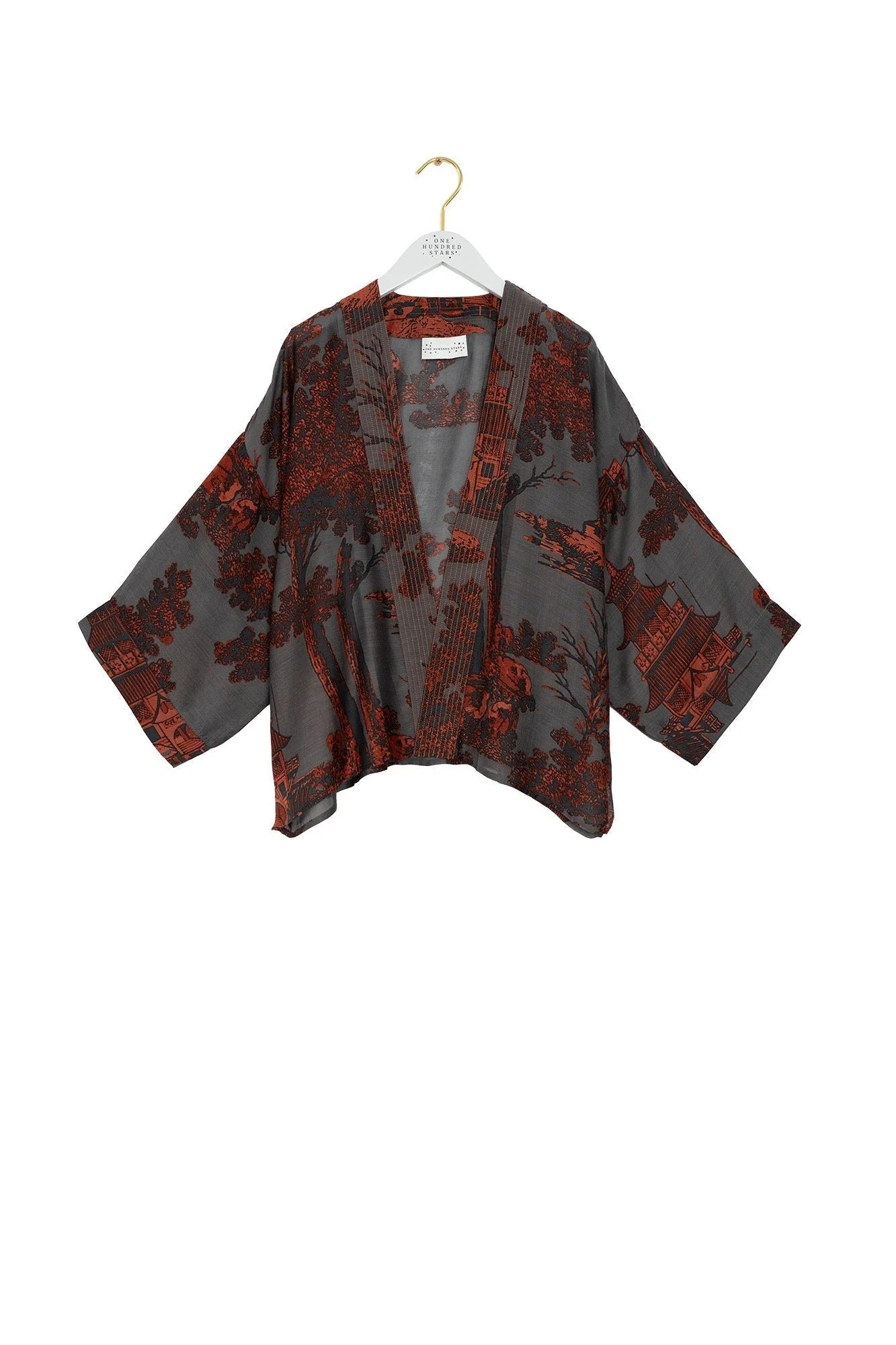 Pagoda Pewter Kimono - One Hundred Stars