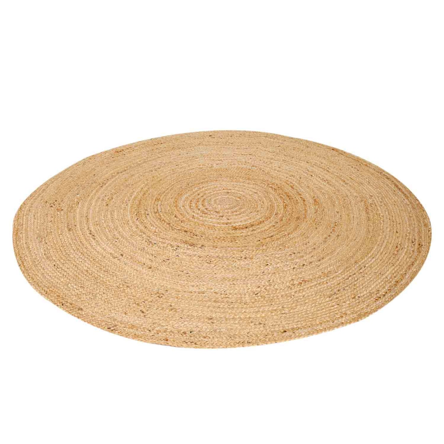 Tamani Natural Natural Round Natural Fibre Jute Rug