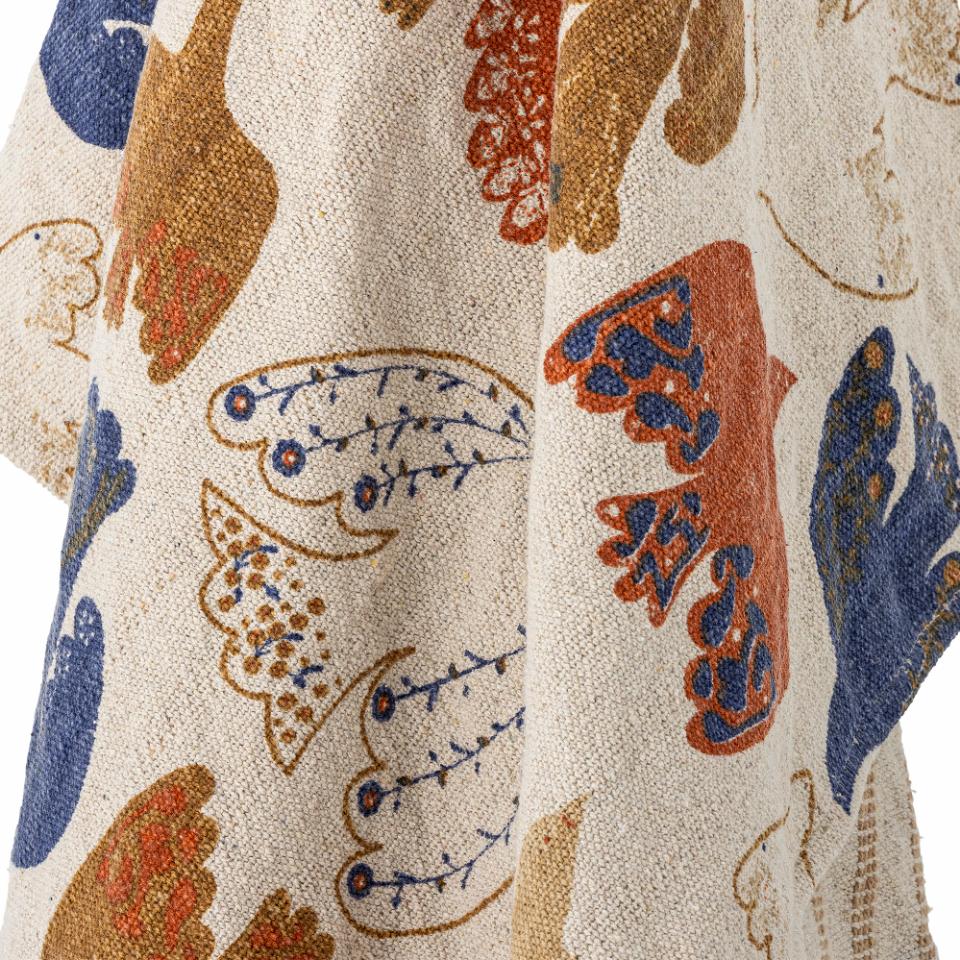 The Anniversary Throw - recycled cotton