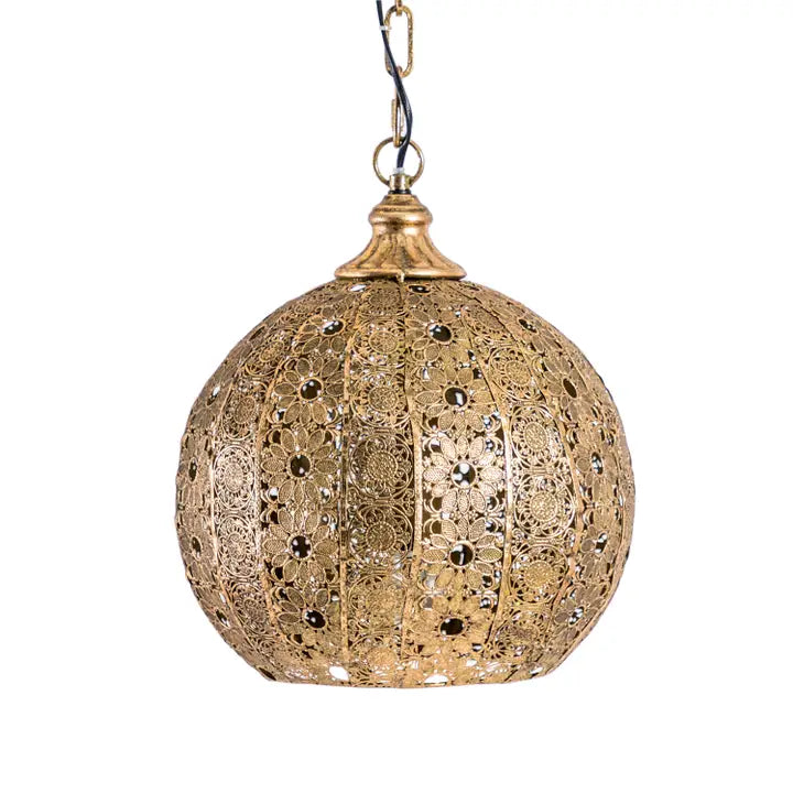 ceiling lamp moroccan light gold look