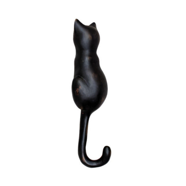 cat tail hook in black