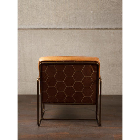 Cognac Leather Armchair to Order
