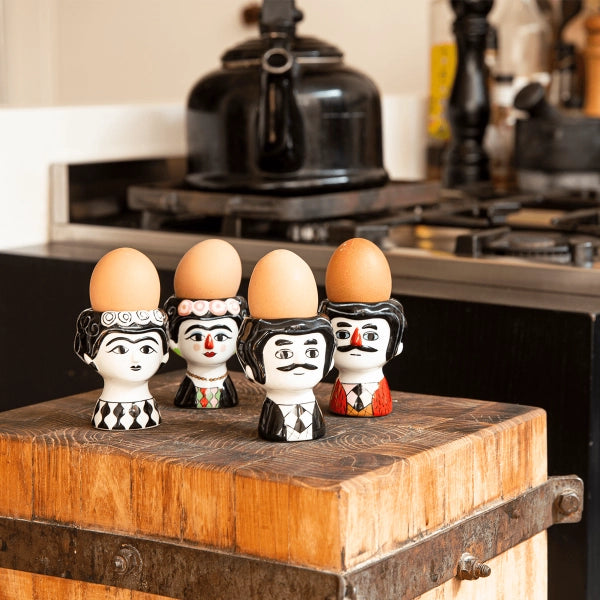 Egg cup set Marisol y Carlos colour
