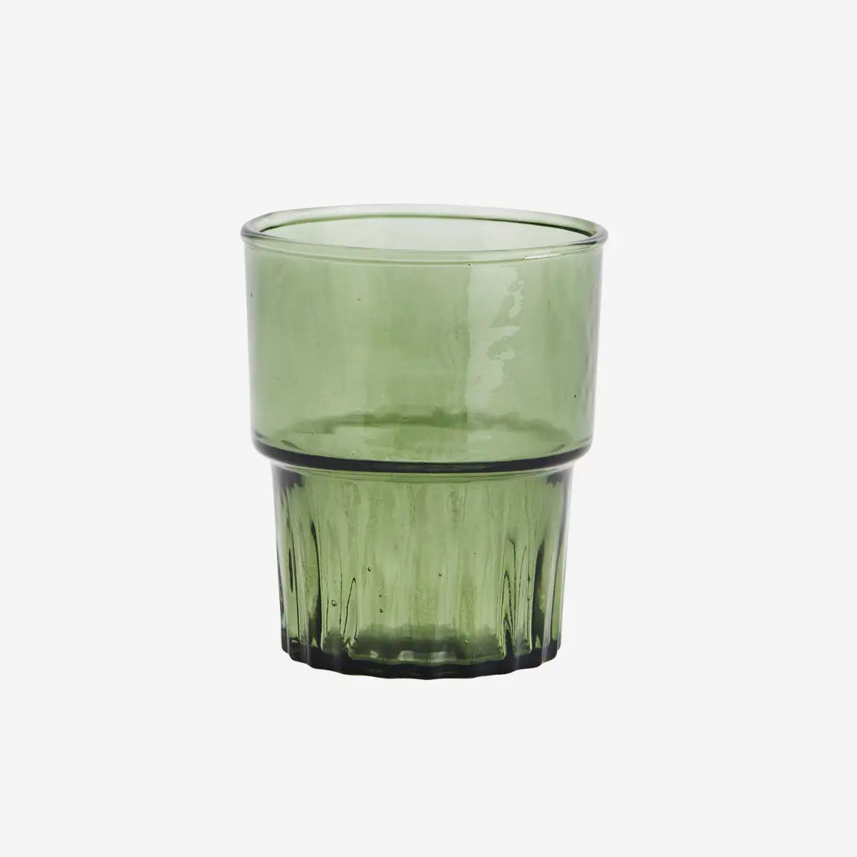 GREEN DRINKING GLASS