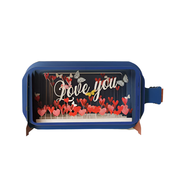 Message in a bottle love card - Alljoy designs