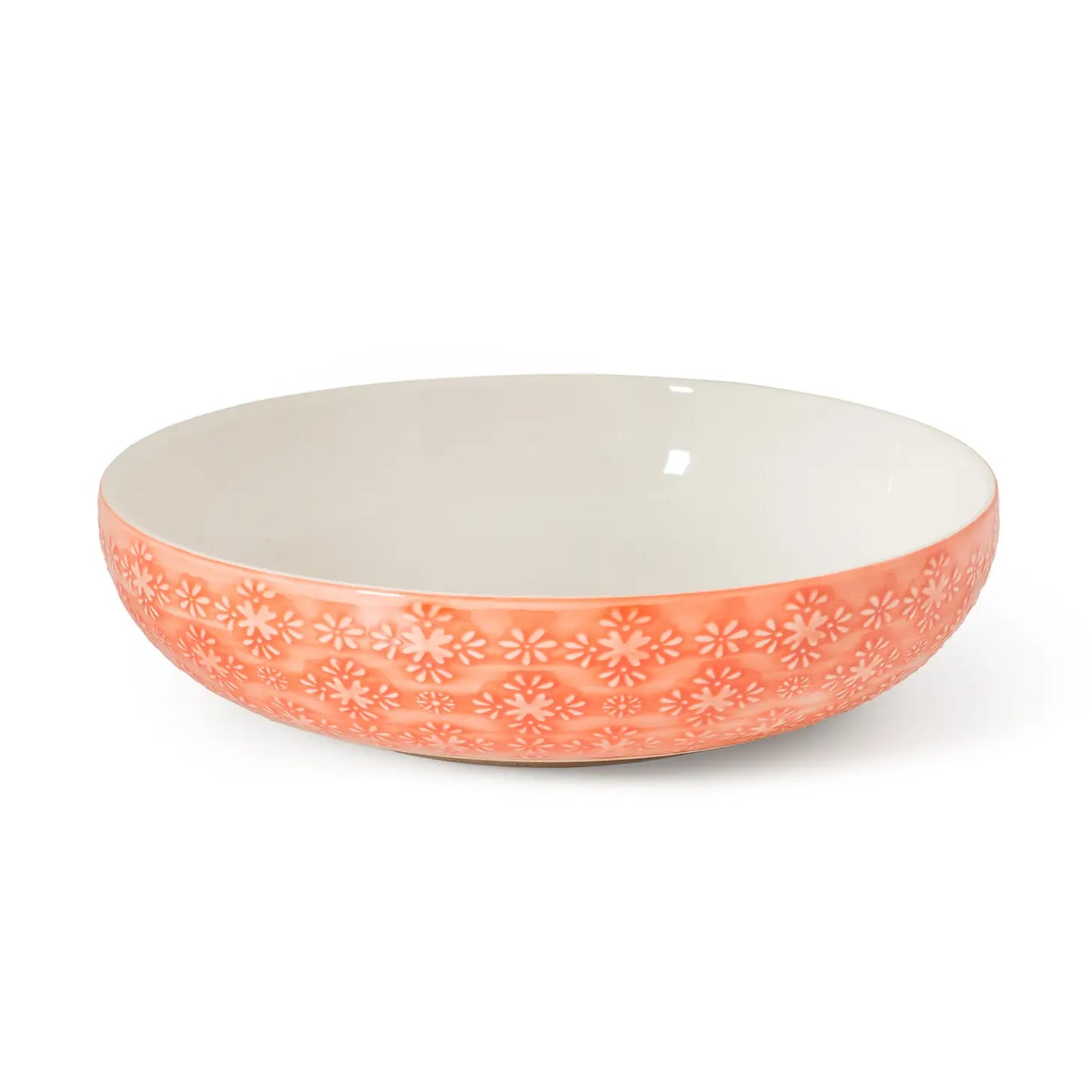 Nadiya Hussain Supper Bowl | Red Embossed Bowls