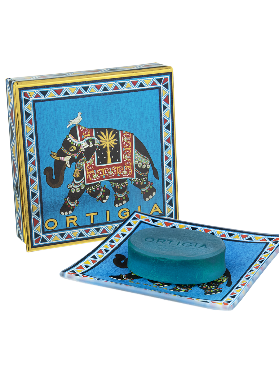 Sandalo Glass Plate & Soap
