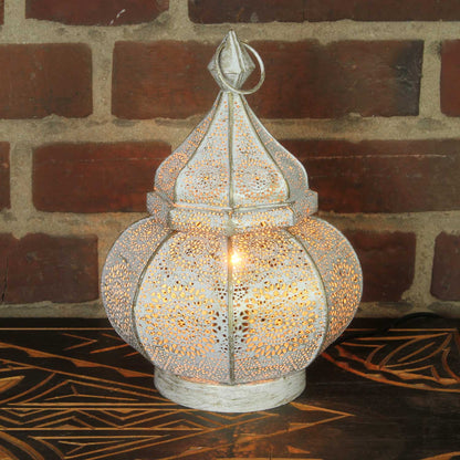Oriental lantern- Alima table lamp candle holder