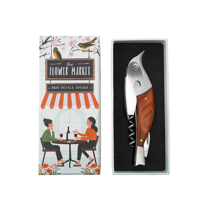 Bird Shaped Bottle Opener -The flower market