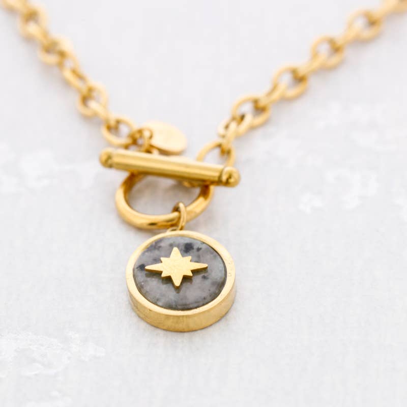 Steel Medal Necklace
