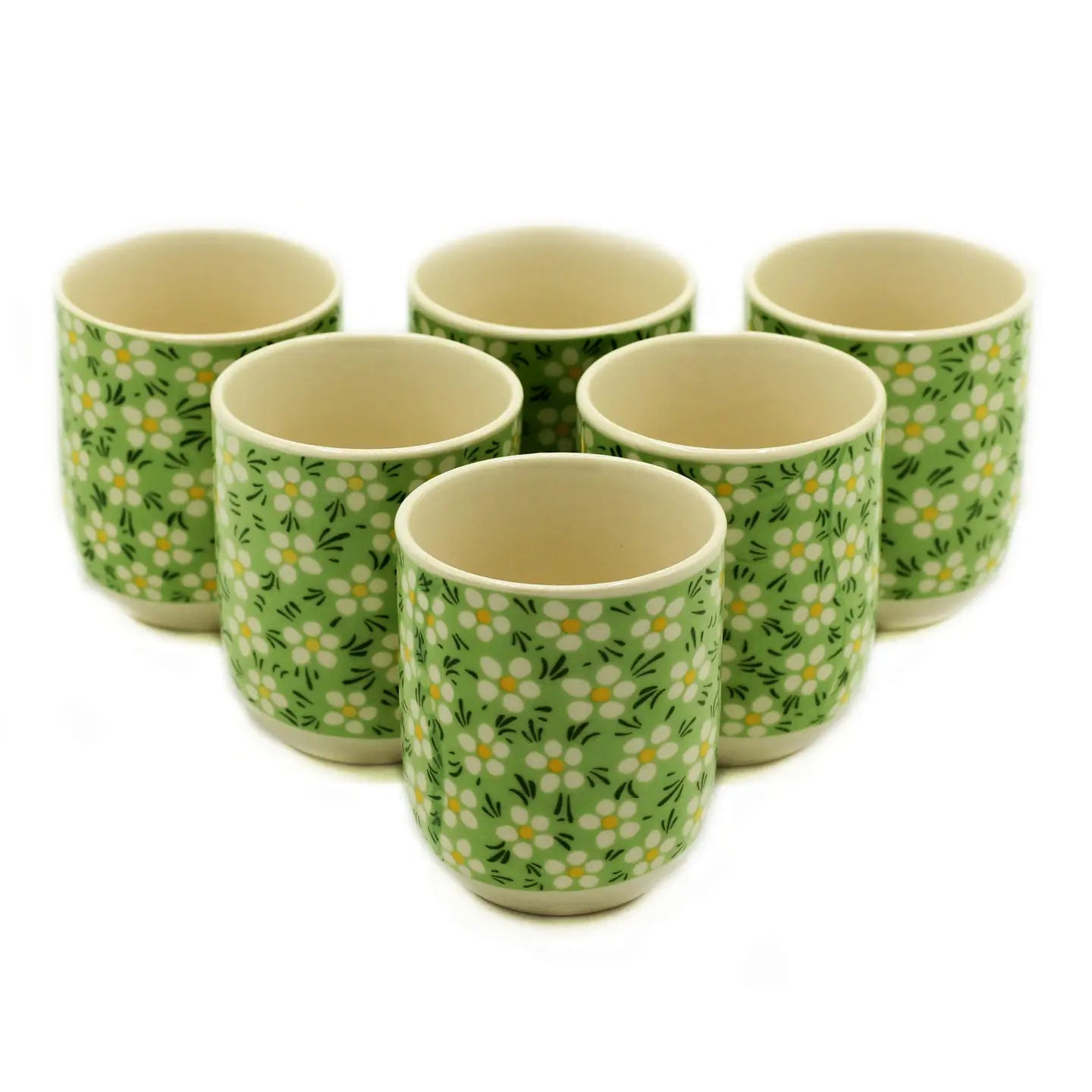 Tea Cups - Margarita Green