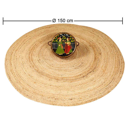 Tamani Round Jute Rug in 3 sizes