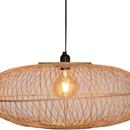 Loren bamboo pendant light natural  d60, beige