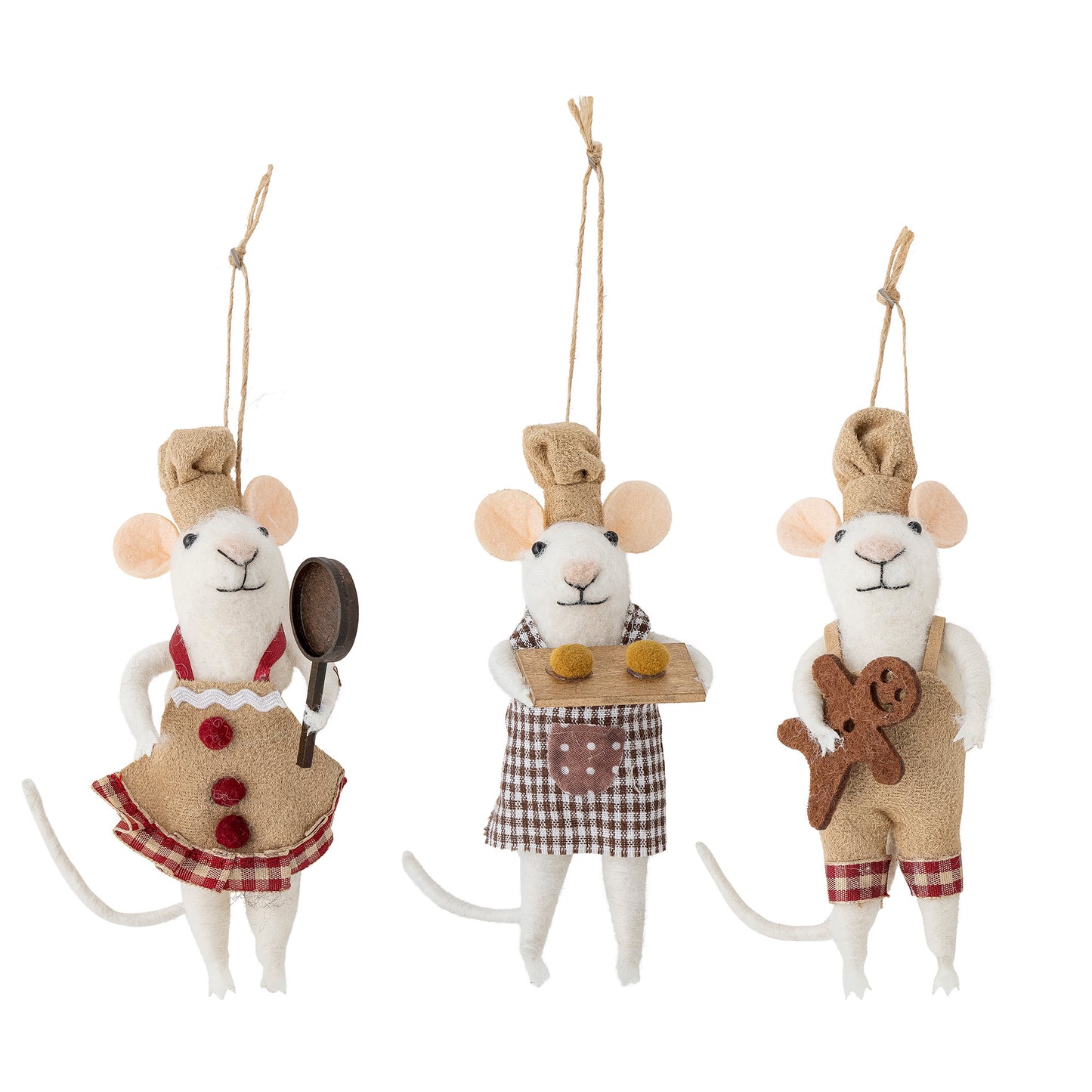 Peo Ornament - Brown Mice