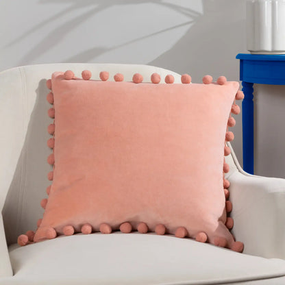 Dora Square Cushion Pale Pink 45 x 45cm