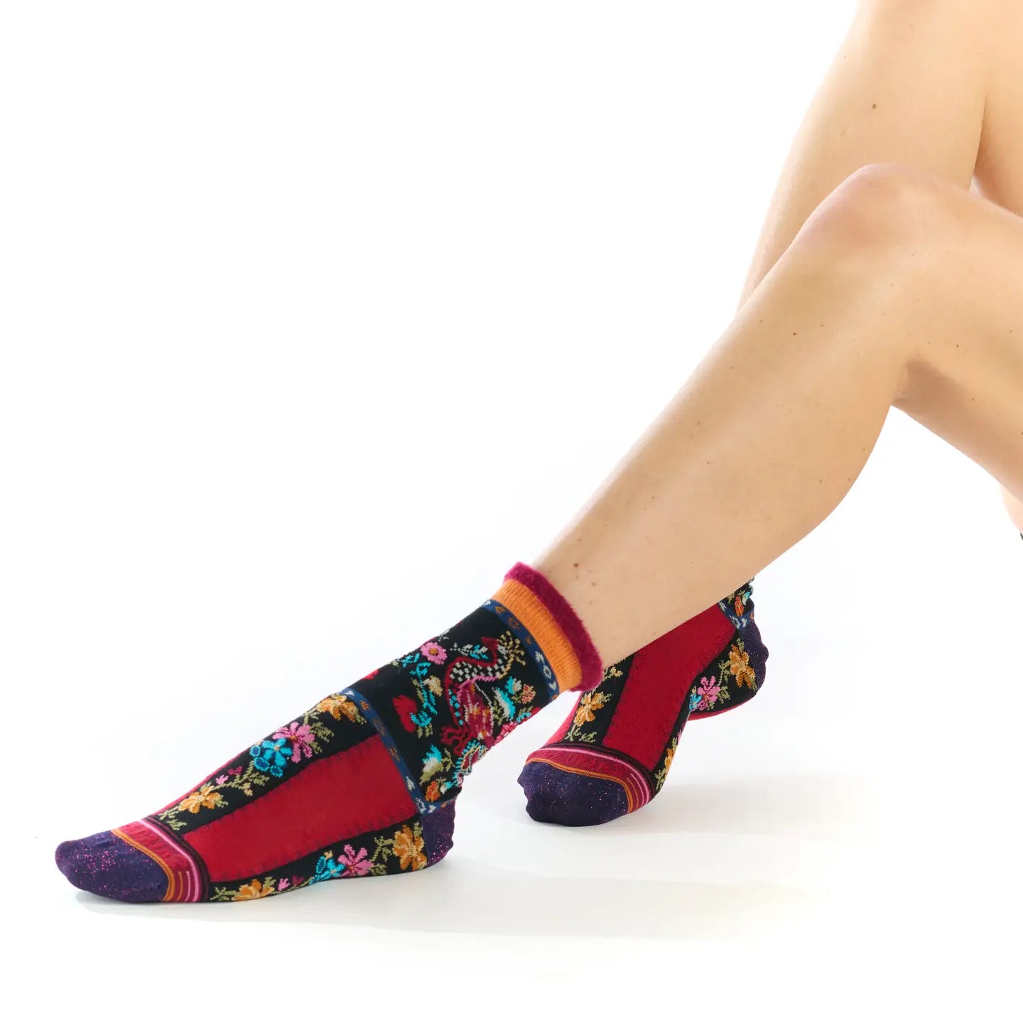 socks for women with mexican theme