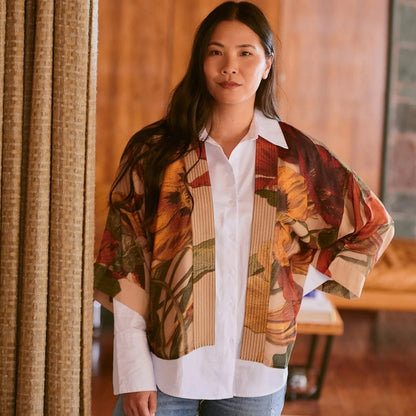 Nasturtium Fawn Kimono - One Hundred Stars