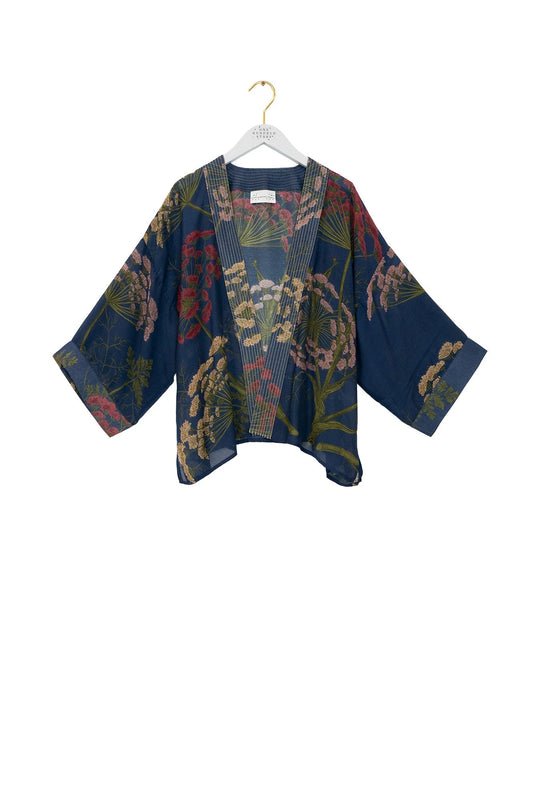 Parsley Seed Navy Kimono - One Hundred Stars