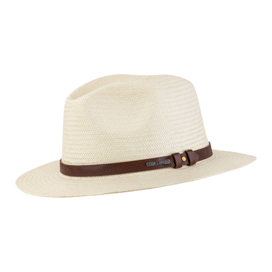 summer hat fedora style white