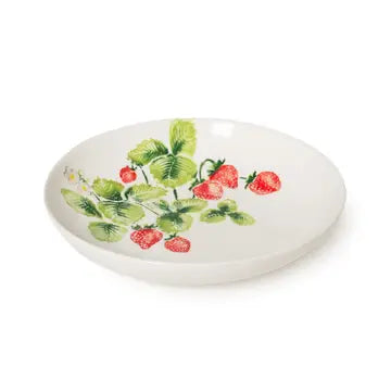 Supper Bowl Strawberry - hand applied design