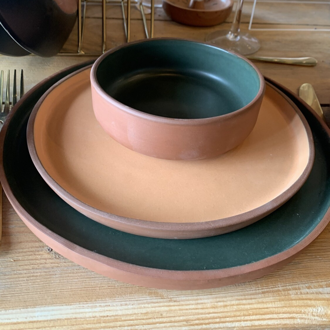 Terra Dinner Plate Green