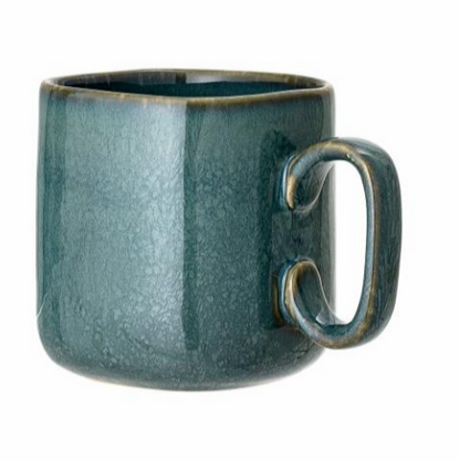 Aime Mug, Green and Brown options, Stoneware