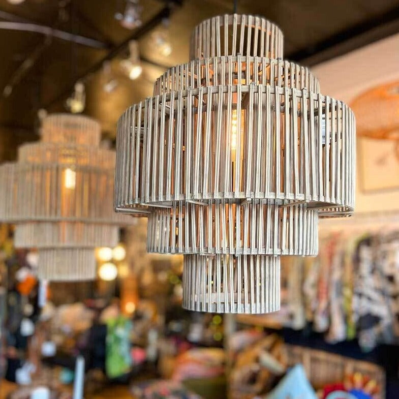 Bamboo Ceiling Lamp Natural