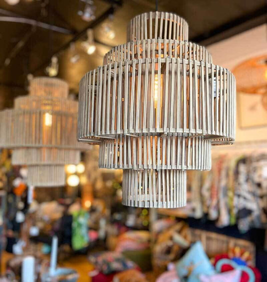 Bamboo Ceiling Lamp Natural