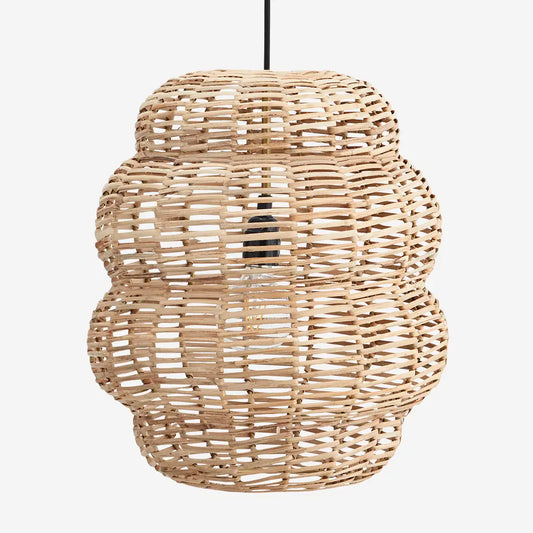 Bamboo ceiling lamp D:35x45 cm