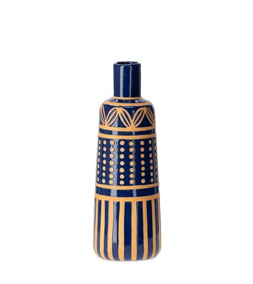 Blue Ceramic Vase XL