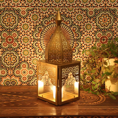 Oriental lantern modena candle holder