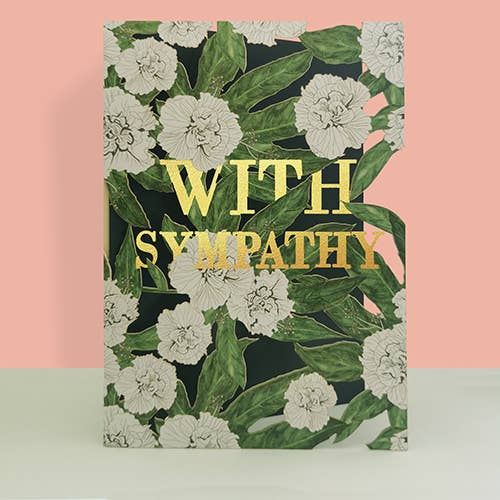 Original paper cut card