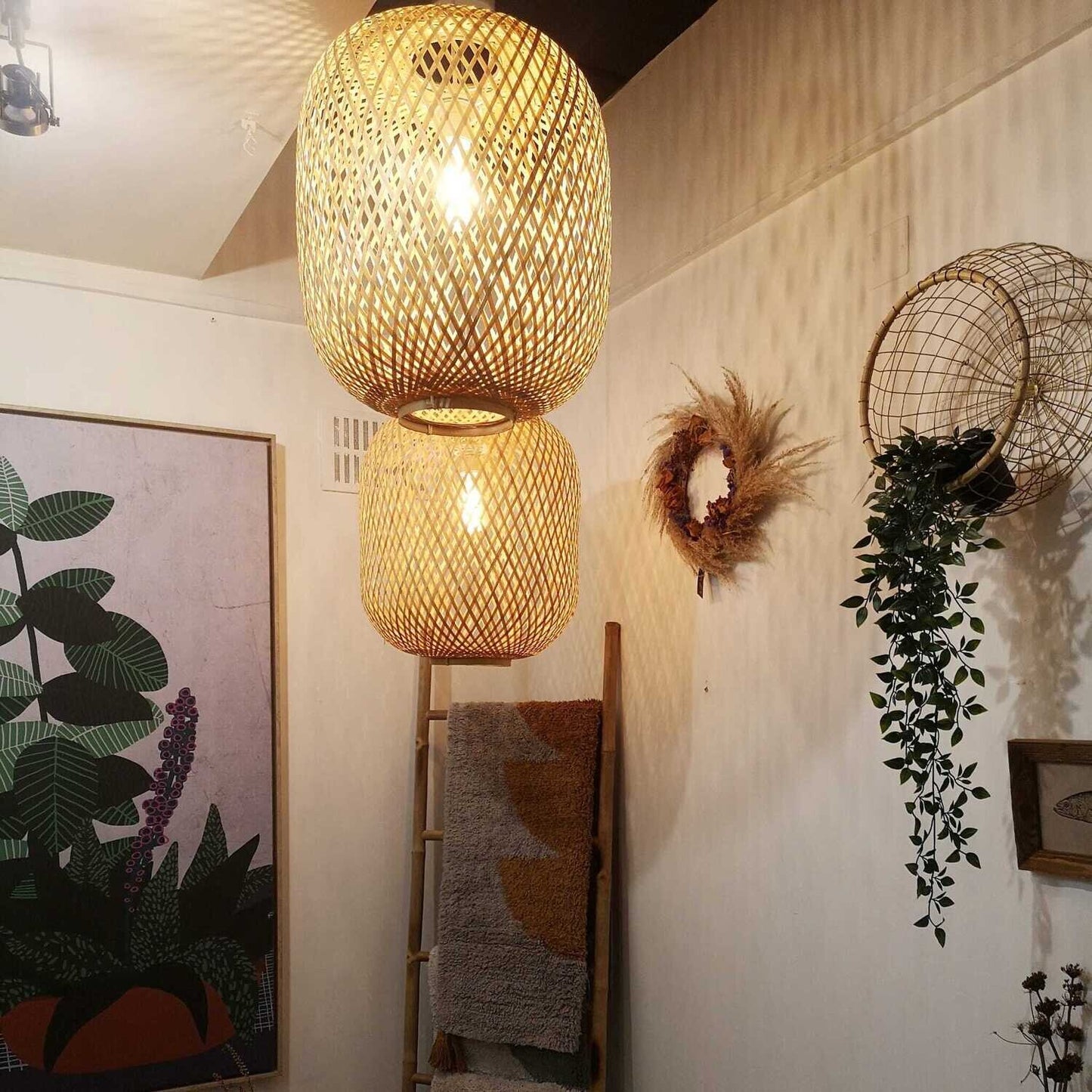 Bamboo Light Shade Chaya