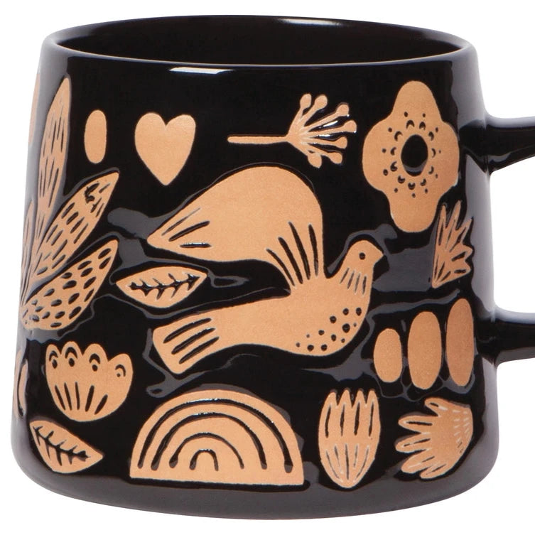 Stoneware Mugs Danica Studio Myth Imprint 12oz