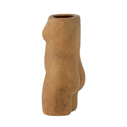 Emeli Deco Vase Brown Terracotta