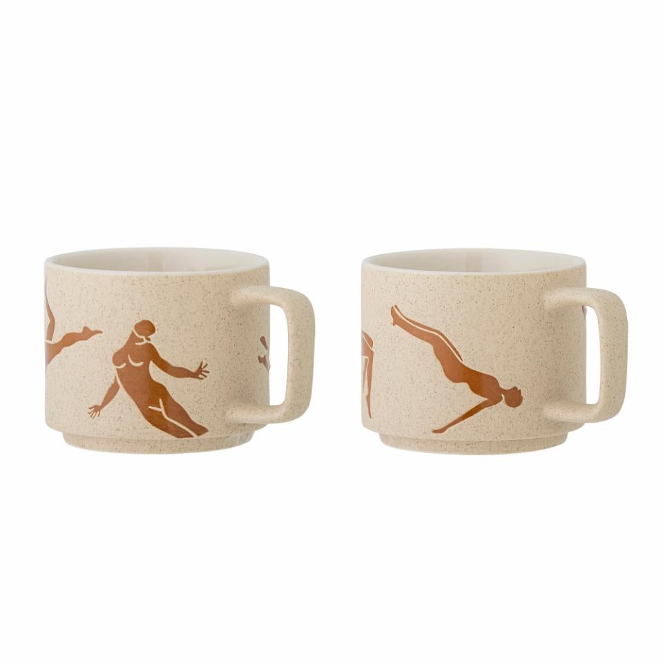 Harlow Mug, Brown, Stoneware