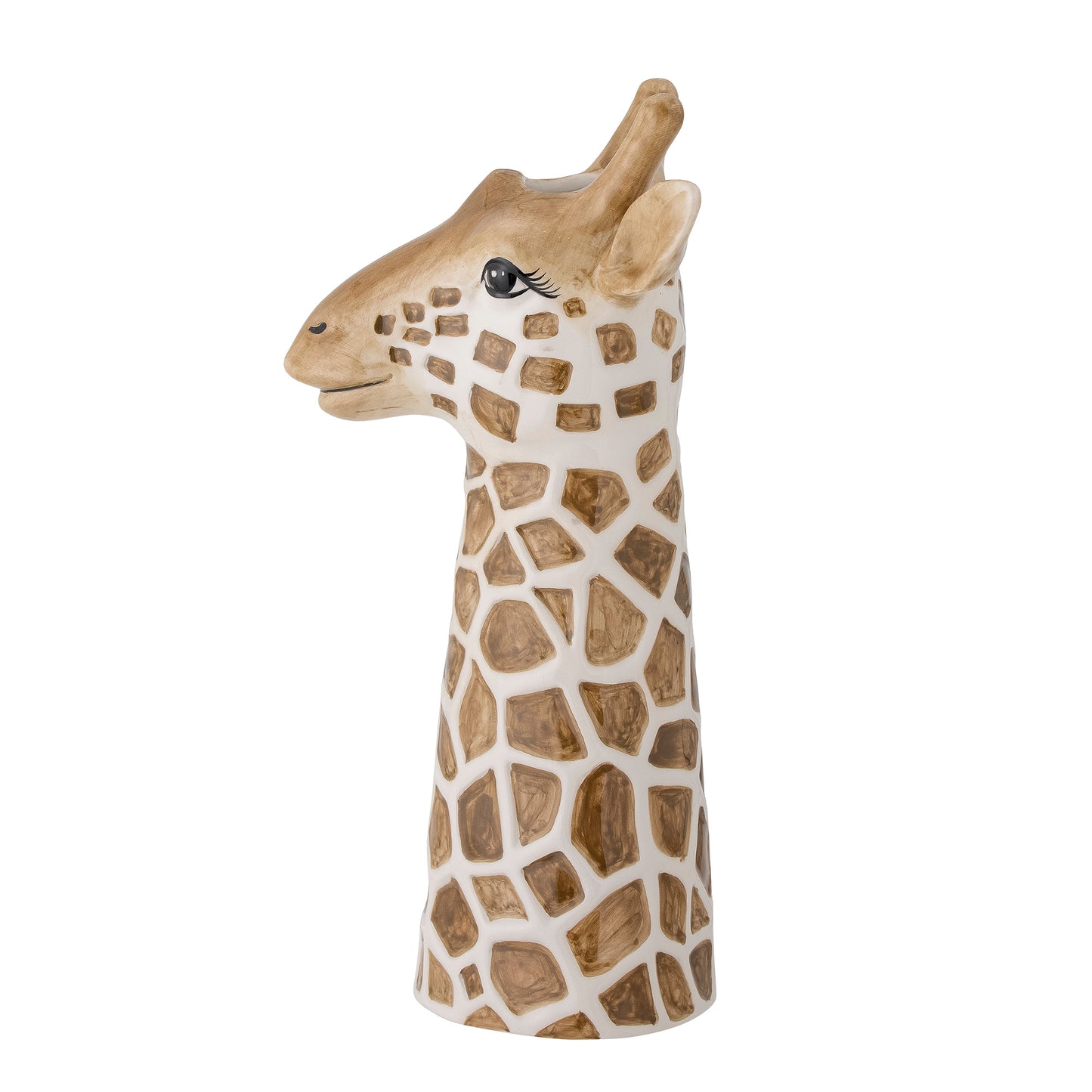 Alazar Deco Vase, Brown Giraffe