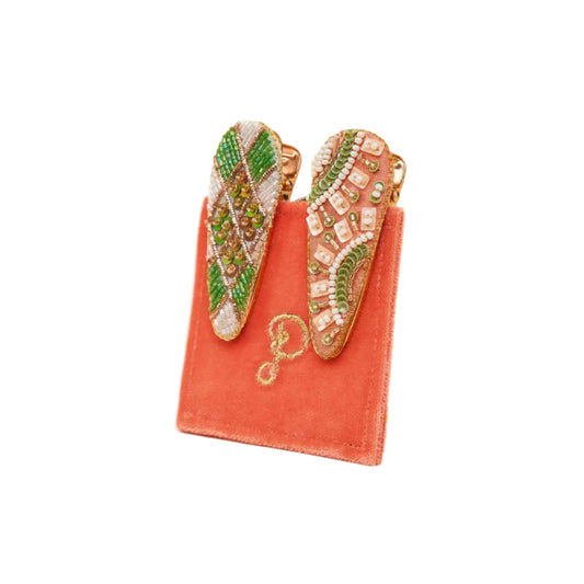 embellished hair lclips 