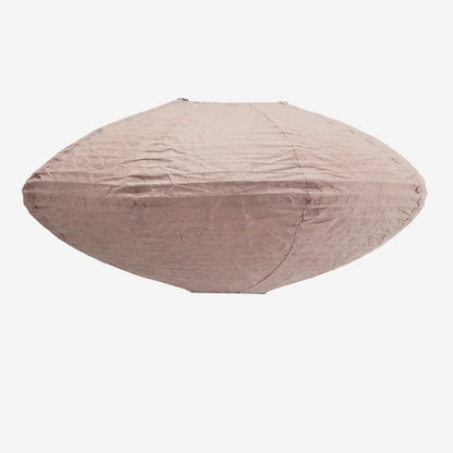 Handmade paper lamp shade D:60x27 cm  Dusty lilac