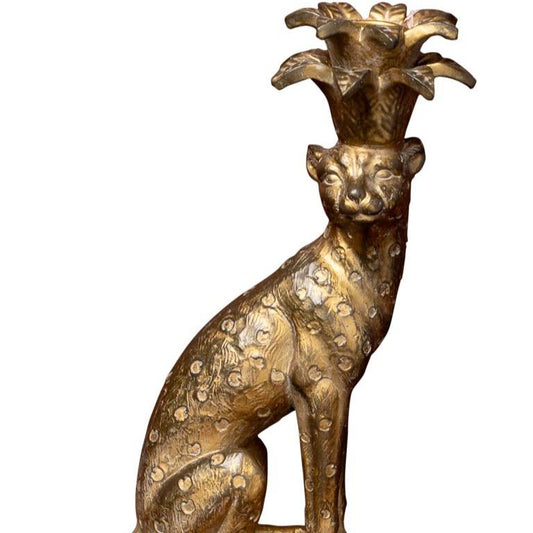 candlestick shape of jaguar gold colour