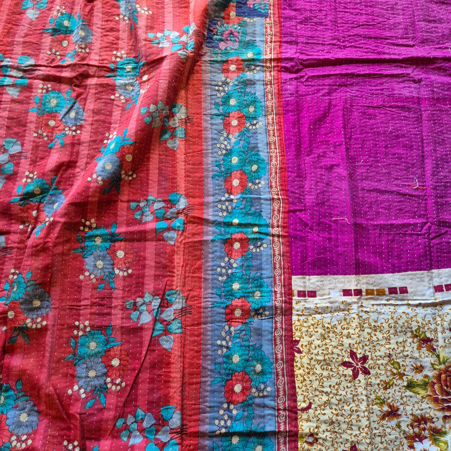 sustainable indian throw multicolour