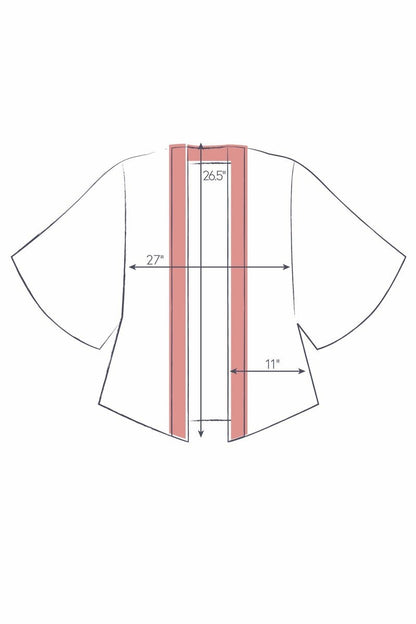 kimono dimensions