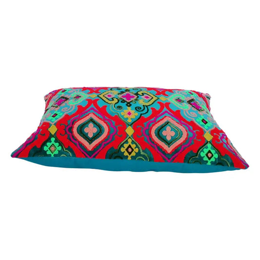 Mandala cushion lola turquoise