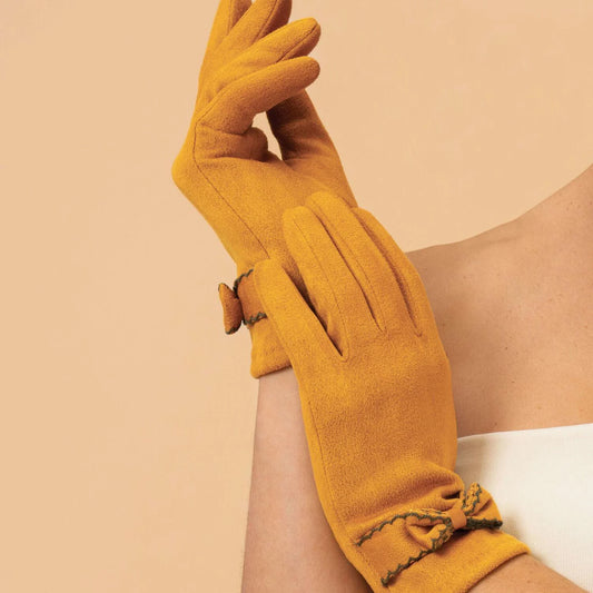 Powder Fenella Glove - Mustard